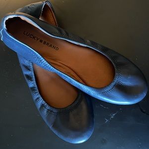 Navy Blue Lucky Brand Shoes 10